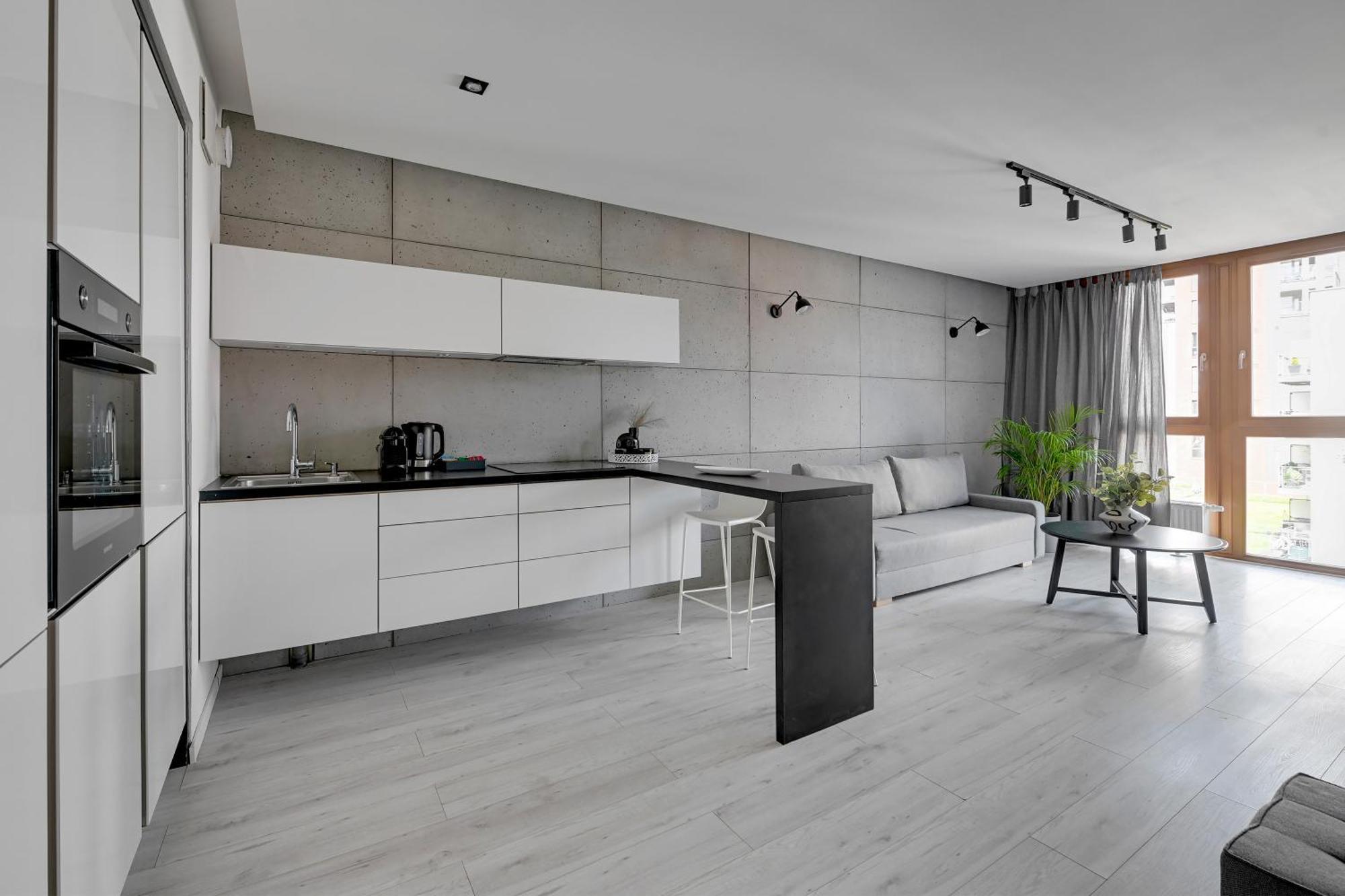 Aura Island Riverside By Downtown Apartments غدانسك الغرفة الصورة